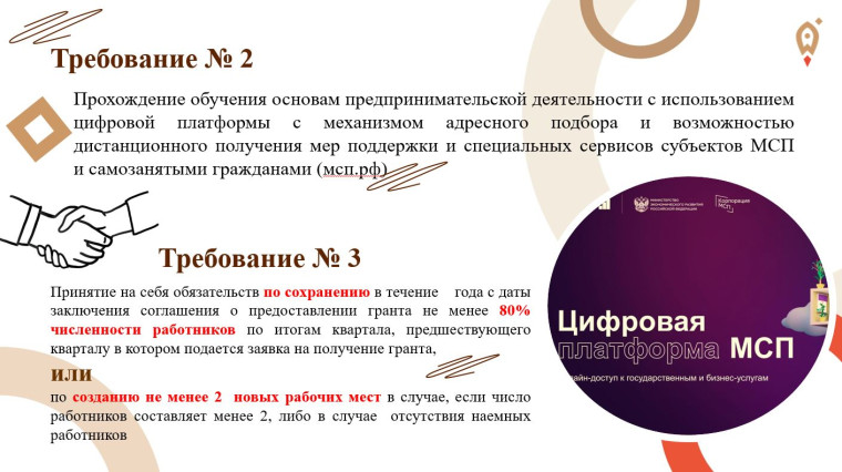 Как получить грант субъектам малого и среднего предпринимательства.